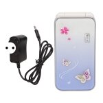 Telephone portable a clapet debloque n509 2g, double sim, ecran 2, 4 pouces, batterie 8800 mah, 100 - ...