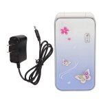 Telephone portable a clapet debloque n509 2g, double sim, ecran 2, 4 pouces, batterie 8800 mah, 100 - ...