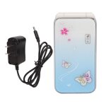 Telephone portable a clapet debloque n509 2g, double sim, ecran 2, 4 pouces, batterie 8800 mah, 100 - ...