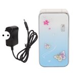 Telephone portable a clapet debloque n509 2g, double sim, ecran 2, 4 pouces, batterie 8800 mah, 100 - ...