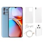Tlphone portable dbloqu 4g double sim double veille 12 go 256 go cran ips hd 6, 54 pouces camra ...