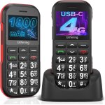 Téléphone portable pour personnes agées avec grandes touches et sans contrat, double sim 4g pour personnes ... Téléphone portable pour personnes agées avec grandes touches et sans contrat, double sim 4g pour personnes ...