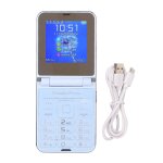 Tlphone portable  rabat 2g 2, 6 pouces pour seniors 2 crans 1, 3 mp 4 cartes sim veille gros bouton ...