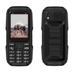 T�l�phone portable � touches 3g double sim 3600mah avec touche sos noir yonis