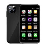T�l�phone portable ultra mince 3g android 8. 1 ecran 3. 0 pouces dual sim noir yonis