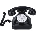 Tlphone rtro, tlphone fixe a l'ancienne, tlphone multifonction vintage en plastique, tlphone ...