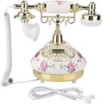 Tlphone vintage tlphone filaire tlphone fixe filaire rtro pour bureau a domicile