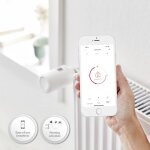 Tte thermostatique sans fil danfoss 014g2460 2. 4 ghz