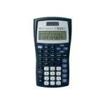 Texas instruments ti - 30x iis - calculatrice scientifique - 10 chiffres + 2 exposants - pile, panneau ...