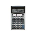 Texas instruments ti - 5018 sv - calculatrice de bureau - 12 chiffres - panneau solaire, pile