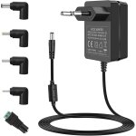 Tgrw - 18v ac a dc 1a adaptateur d'alimentation, connecteur ue chargeur adapt pour 18 volts (0, 1a 0, ...