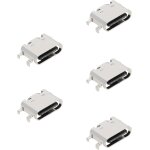 Tgrw - 5pcs type c prise de charge port usb c femelle prise de charge port chargeur 4 broches connecteur ... Tgrw - 5pcs type c prise de charge port usb c femelle prise de charge port chargeur 4 broches connecteur ...