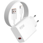 Tgrw - chargeur 90w avec câble usb c 2m pour xiaomi 15, 14, 13 ultra, poco f6, x7 pro, redmi note 14, ... Tgrw - chargeur 90w avec câble usb c 2m pour xiaomi 15, 14, 13 ultra, poco f6, x7 pro, redmi note 14, ...
