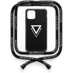 The phone necklace - collier pour telephone portable iphone 12 pro max avec black & white logo rope etui ...