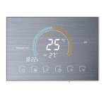 Thermostat d'air programmable tuya wifi smart, grand cran color, interrupteur, chauffage, refroidisseur, ...