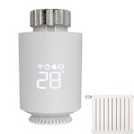 Thermostat numérique intelligent pour radiateur, valve de thermostat extensible programmable Thermostat numérique intelligent pour radiateur, valve de thermostat extensible programmable