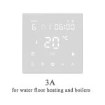 Thermostat wifi intelligent, rgulateur de temprature, chauffe eau lectrique au sol, chaudire  gaz, ...