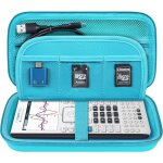 Ti - nspire cx ii cas / cx ii / cx cas color drawing calculator étui de voyage rigide, poche zippée supplément ... Ti - nspire cx ii cas / cx ii / cx cas color drawing calculator étui de voyage rigide, poche zippée supplément ...
