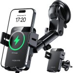 Tianyi - 15w support telephone voiture induction, [serrage automatique] rapide chargeur induction voiture, ...