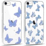 Tianyi - 2 pices transparente coque pour iphone 7 / 8 / se 2020 / se 2022 4, 7 , etui aesthetic motif ...