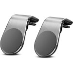 Tianyi - lot de 2 supports magntiques pour tlphone portable - pour grille d'aration de voiture - ...