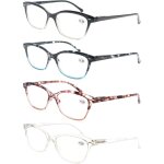 Tianyi - lot de 3 lunettes de lecture femmes, lunettes de vue branches a ressort, leger comfort vision ...