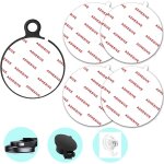 Tianyi - lot de 4 de 2, 76 , 70 mm [facile a dcoller] remplacement adhsif collant a trs forte adhrence, ...