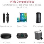 Tianyi - allume cigare adaptateur chargeur de voiture 12v 24v avec 1 allume - cigare automatique 3 prises, ...