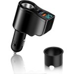 Tianyi - chargeur allume - cigare usb - c 106w 4 - en - 1, prise 12v / 24v 30w pd&qc3. 0, charge ultra ...