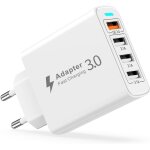 Tianyi - chargeur multiple 4 ports 33w - usb qc3. 0 rapide, adaptateur secteur universel pour iphone ... Tianyi - chargeur multiple 4 ports 33w - usb qc3. 0 rapide, adaptateur secteur universel pour iphone ...