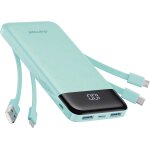Tianyi - charmast batterie externe 10000mah avec 4 câbles intégrés batterie portable usb c mince power ... Tianyi - charmast batterie externe 10000mah avec 4 câbles intégrés batterie portable usb c mince power ...