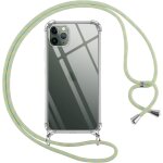 Tianyi - coque pour iphone 11 pro avec cordon, transparente silicone housse avec rglable de collier ...