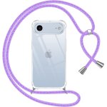 Tianyi - coque pour iphone air avec cordon, transparente silicone housse avec rglable de collier anti ...