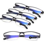 Tianyi - lunettes de lecture anti - lumire bleue, lgres et confortables pour lunettes de lecture homme ...