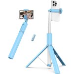 Tianyi - perche selfie 140cm, perche a selfie avec tlcommande bluetooth rechargeable, trpied selfie ...