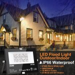 Tianyi - rgb projecteur led exterieur 30w contrl par smartphone bluetooth, intelligente rgb spot led ...