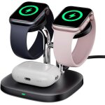 Tianyi - support de chargeur double pour apple watch 10, 704a, 3. 3 w rapide station de charge sans fil ... Tianyi - support de chargeur double pour apple watch 10, 704a, 3. 3 w rapide station de charge sans fil ...