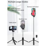 Tianyi - trépied pour perche a selfie avec lumière, support de trépied extensible a rotation a 360 avec ... Tianyi - trépied pour perche a selfie avec lumière, support de trépied extensible a rotation a 360 avec ...