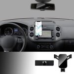 Tiguan car phone holder for volkswagen vw tiguan 2012 2013 2014 2015 2016 adjustable phone holder (black) ...