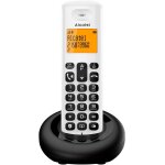 Tlp - alcatel e260 - tlphone fixe sans fil dect - design compact - grand ecran rtroclair - mains ...