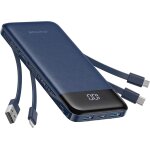 Tlp - charmast batterie externe 10000mah avec 4 câbles intégrés batterie portable usb c mince power bank ... Tlp - charmast batterie externe 10000mah avec 4 câbles intégrés batterie portable usb c mince power bank ...
