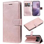 Tongez etui pour xiaomi redmi k70 etui de t�l�phone portefeuille d'affaires couleur solide classique ...