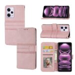Tongez etui pour xiaomi redmi note 12 pro 5g protection antichoc etui portefeuille cuir pu bicelle fermeture ...