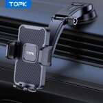 Topk - support de tlphone pour voitures, 2 en 1, carte prada, grille d'aration, compatible avec iphone, ...