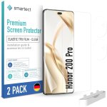 Tpu protecteur d'ecran [2 + 2 pi�ces] pour honor 200 pro, ecran + cam�ra, couvre tout l'ecran, installation ...