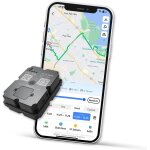Traceur gps power finder - traceur de voiture jusqu' 90 jours de vie de batterie, suivi gps magntique ...