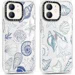 Trahoo - 2 pi�ces coque pour iphone 12 / iphone 12 pro, etui de protection avec aesthetic design �t� ...