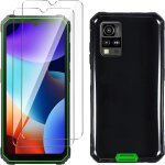 Trahoo - coque pour blackview bv4800 pro / bv4800 se(6. 56 ) noir housse + 2 x verre tremp� protection ...