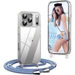 Trahoo - coque avec cordon pour iphone 17 pro 6, 3'', coque avec collier ajustable, [antichoc] [anti ...