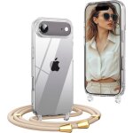 Trahoo - coque avec cordon pour iphone air 6, 5'', coque avec collier ajustable, [antichoc] [anti - rayures] ...